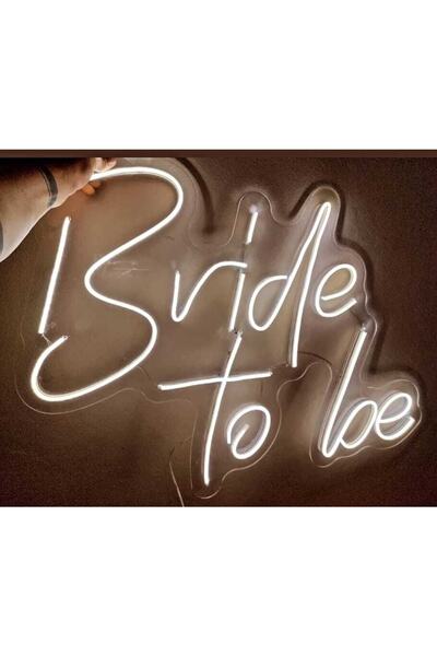Hediye Mrkt59 Bride To Be Neon Tabela 60cmx40cm