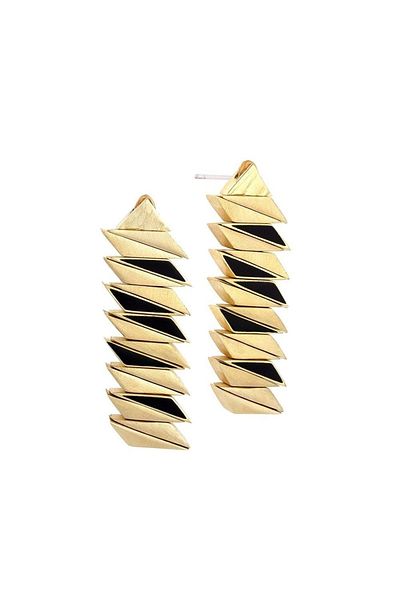 Juju Bronze Dragon Earrings