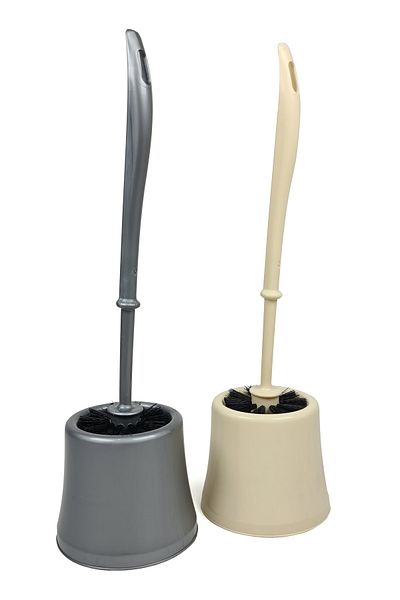Binbirreyon Πλαστική Βούρτσα Τουαλέτας με Βάση Anthracite 39cm Lb042r