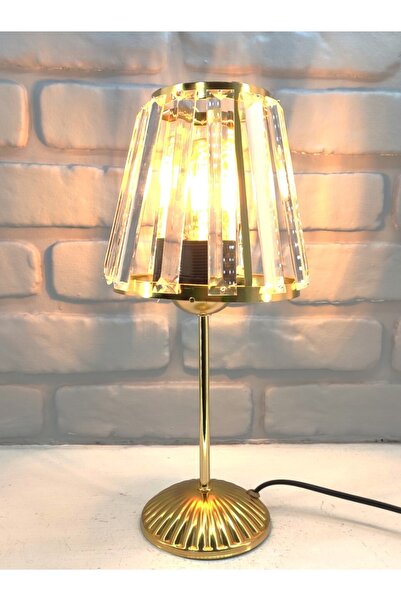 365GUNSERİSONU مصباح طاولة عاكس الضوء ذو ساق معدنية كلاسيكية مطلية بالذهب مع ...
