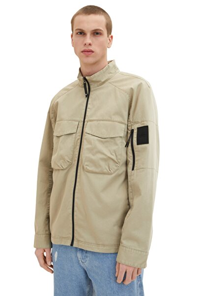 Tom Tailor Denim Чоловічий сріблясто-оливковий піджак