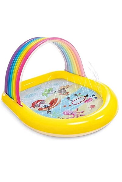 Intex Inflatable Portable Outdoor Foldable Lightweight Rainbow Arch Spray Pool