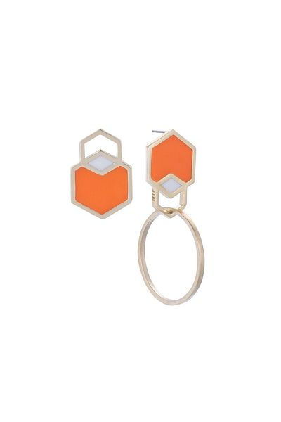 Juju Bronze Rose Earrings