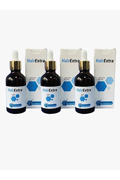 hairextra Hair Extra 3'lü Saç Bakım Serum Seti