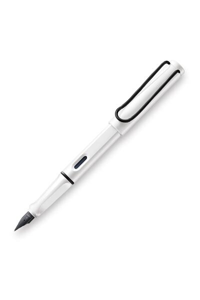 Lamy Safari Dolma Kalem Siyah Klips F Uç Beyaz 19bs-f