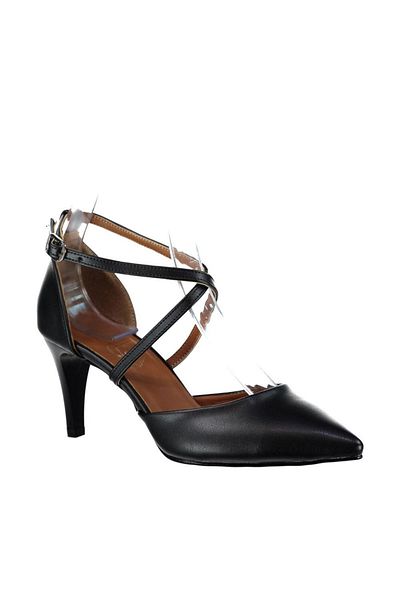 Fox Shoes Schwarze Damenschuhe mit Absatz D654054809