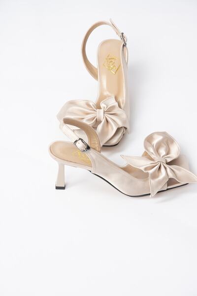 Fox Shoes Dámské boty na podpatku z norkové tkaniny K749384904