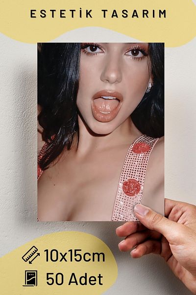 Postifull Σετ αφίσας κολάζ Dua Lipa -Συμβατή αφίσα με spotify -Διακόσμηση τοίχου -10cm*15cm-παχύ χαρτί
