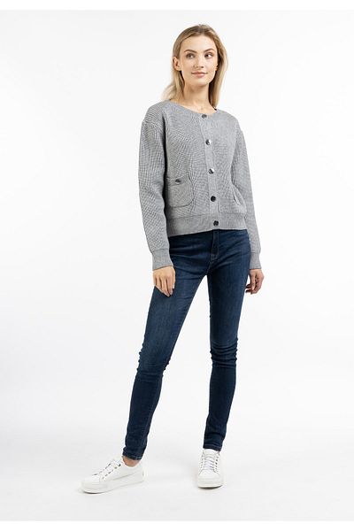 Dreimaster Maritim Strickjacke und Knöpfen Palpito