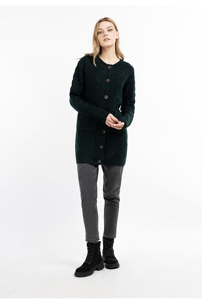 Dreimaster Vintage Zitha Knöpfen Strickjacke
