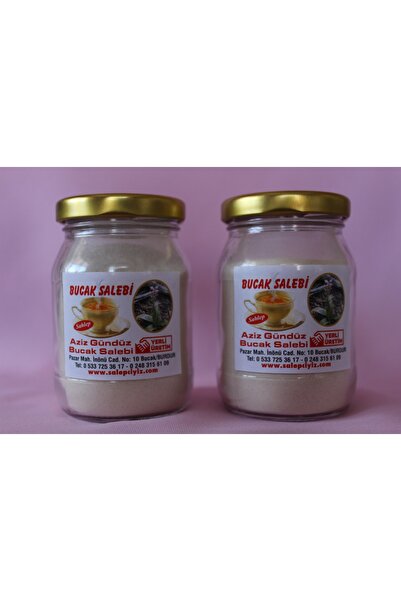 Aziz Gündüz Bucak Salep Salebi Doğal Salep 2x50 Gr Meşhur Bucak Salebi