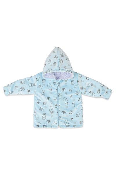 Bebitof Baby Bebitof Owl Patterned Baby Coat 60024