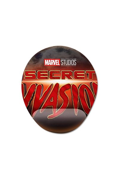 Pixxa موديل لوحة ماوس مع مسند للمعصم من Secret Invasion - 2 بيضاوي