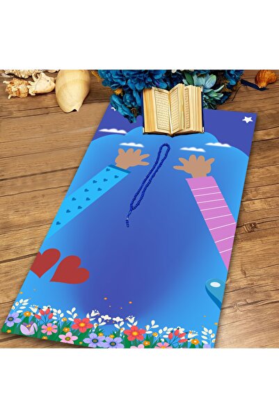 eco concept Rugăciune Primul Pas, Covor Rugăciune Dimensiune Mică 45x85