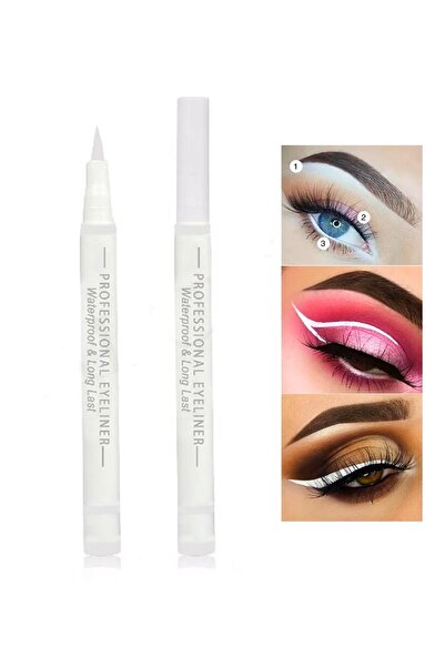 AİLY COSMETİCS Rose Miss Beyaz Kalem Eyeliner