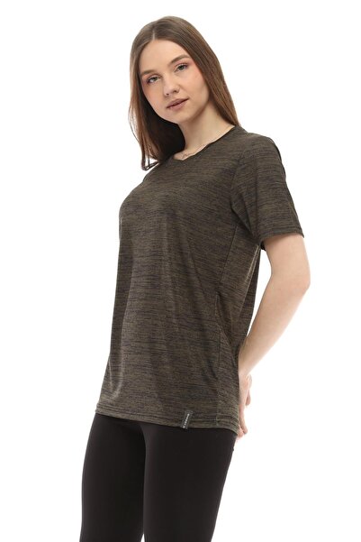 GHASSY CO. Γυναικείο μπλουζάκι που απομακρύνει την υγρασία Active Gym Fitness Running Outdoor Sports