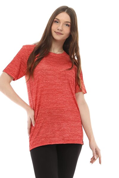 GHASSY CO. Women's Moisture Wicking Active Gym Fitness Running Performance Outdoor Sports Tshirt