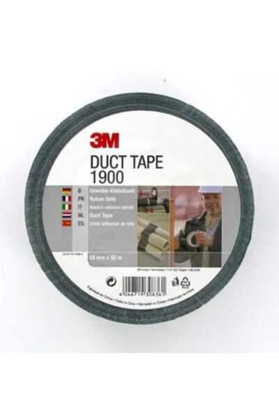 3M 1900 Duck Tape Siyah 50mm