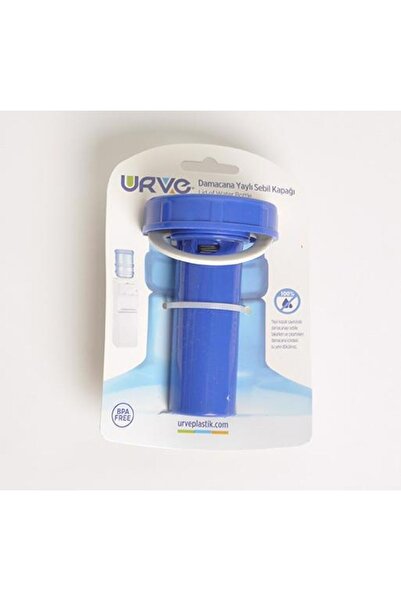 GEZ OUTDOOR Sebil Üstü Yaylı Damacana Kapağı Şarjlı Pompa Uyumlu Non-spil Kap...