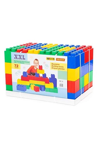 Polesie 72 Pieces XXL Building Blocks