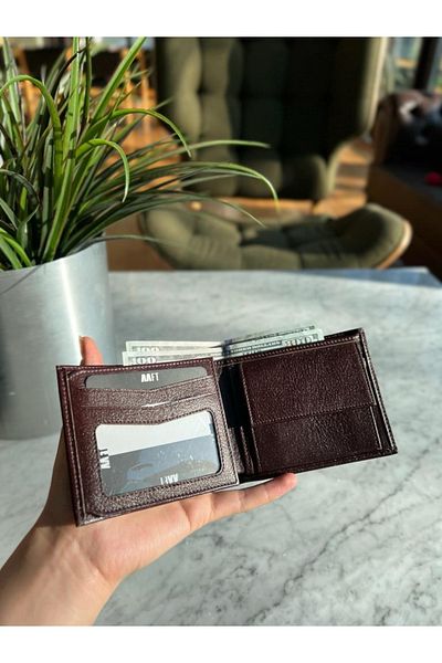 MFT Leather Design Мъжки портфейл от естествена кожа - марки