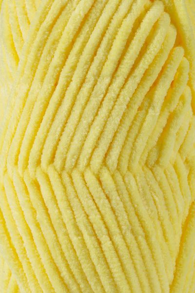 SENSY Premium Velvet Velvet Thread Hand Knitting Thread Blanket Thread Sweater Thread Baby Blanket Thread Yellow