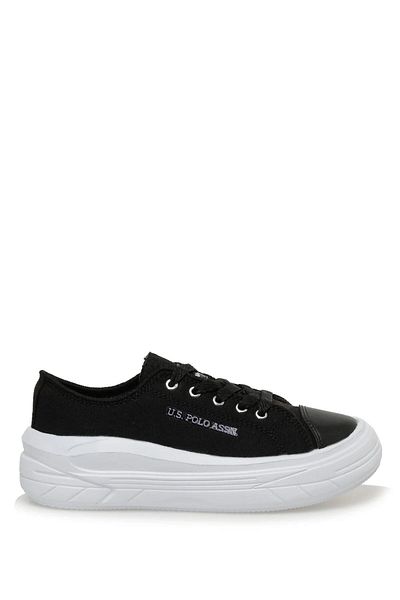 U.S. Polo Assn. Cleme Tex 3fx Women's Sneaker Black-white