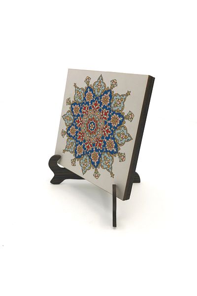 Sadrazam Rumi Pattern Printed MDF Desktop