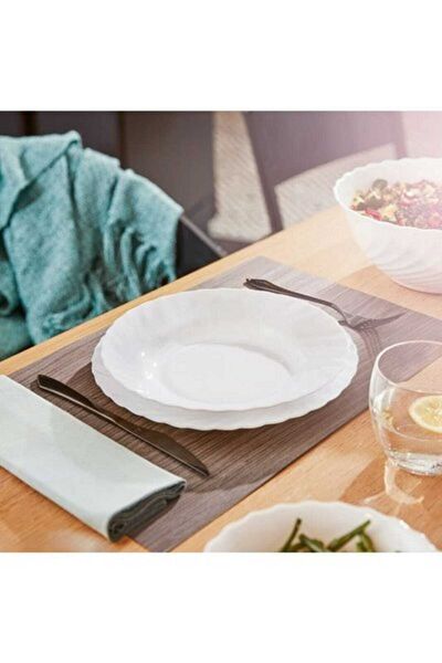 Luminarc Cadix 6-Person Dinner Plate White