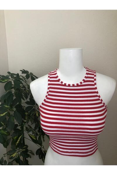 TREND DRESS Sıfır Yaka Crop Bluz