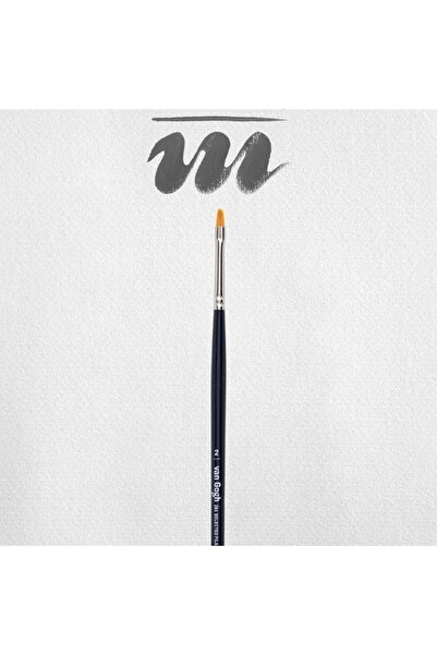 Van Gogh فرشاة طلاء زيتية/أكريليك صناعية ذات طرف مسطح من سلسلة 294 رقم: 00