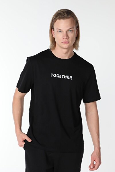 defys Tricou pentru bărbați guler rotund cu mânecă scurtă, cu croiala normală...