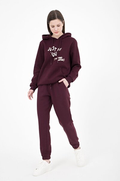 defys Γυναικεία αθλητικά παντελόνια Jogger Plum