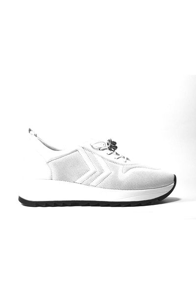 Beety 23by83.k88-b Pantofi ortopedici casual pentru femei, din piele naturală, alb-negru