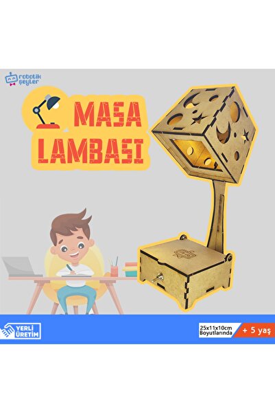 robotikşeyler Masa Lambası Stem Seti