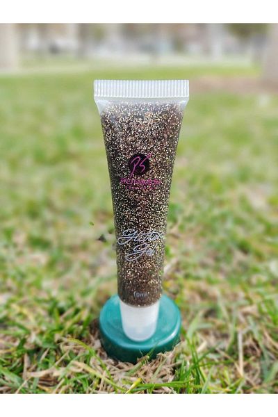 RS Ronassi Cosmetics 6 Different Glitter Tones and Color Glitter Gel - Face and Body Fine Glitter