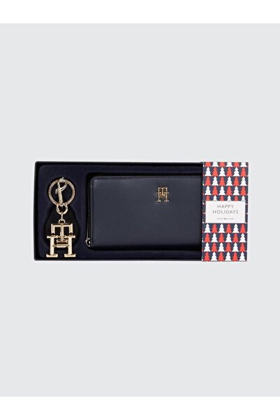 Tommy Hilfiger Kadın Cüzdan&anahtarlık Set Aw0aw14004-dw6