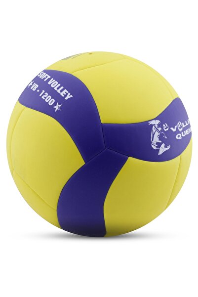 Telvesse Voleybol Topu Supersoft Yapıştırma Soft Touch Yumuşak Yüzey 18 Panel 5 Numara