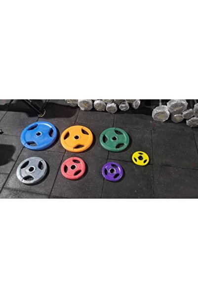 Diesel Fitness Kauçuk Plaka Ağırlık Set