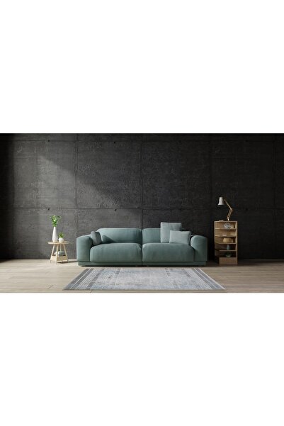 ATLAS HALI Etna Xq00a 200x290 Gri Mavi Turkuaz Su Yeşili Modern Desen Halı