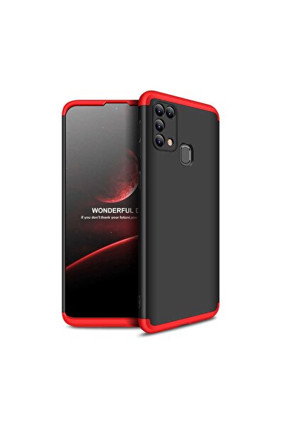 ZM STORE Samsung Galaxy M31 Kılıf 3 Parçalı Koruma Hafif Ve Sert Kapak