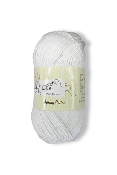 hobby club Premium Amigurumi Thread 100% Cotton Punch 5 Pieces (500gr) White