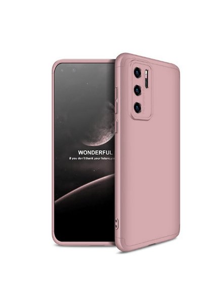 ZM STORE جراب هواوي P40 Pro مكون من 3 قطع للحماية وغطاء صلب وخفيف