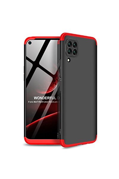 ZM STORE Huawei P40 Lite Kılıf 3 Parçalı Koruma Hafif Ve Sert Kapak