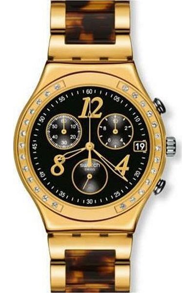Swatch Dreamnight 14 Golden Wristwatch Ycg405gc
