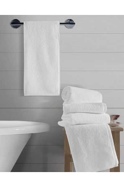 MEŞELİ TEKSTİL 12 Pieces Hotel Hand Face Head Towels 50x90