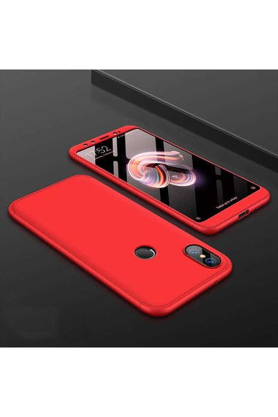ZM STORE جراب Xiaomi Redmi Note 5 Pro مكون من 3 قطع للحماية وغطاء صلب وخفيف