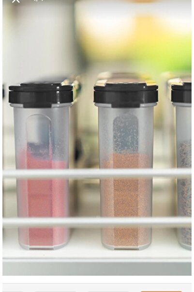 Tupperware Spice Bowl Large Set of 2 250ml Black