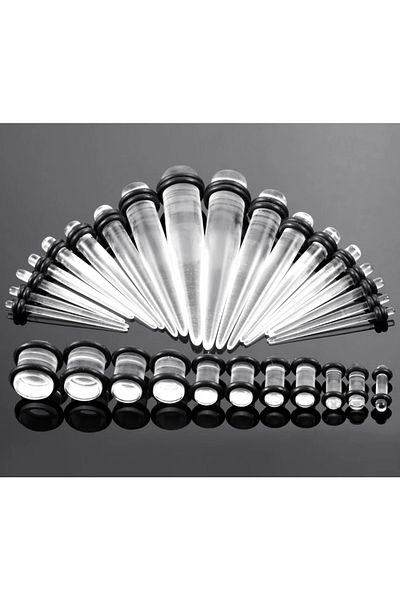 Karınca Piercing 2-Piece Tunnel Opening Expansion and Piercing Set (Ant Tattoo)