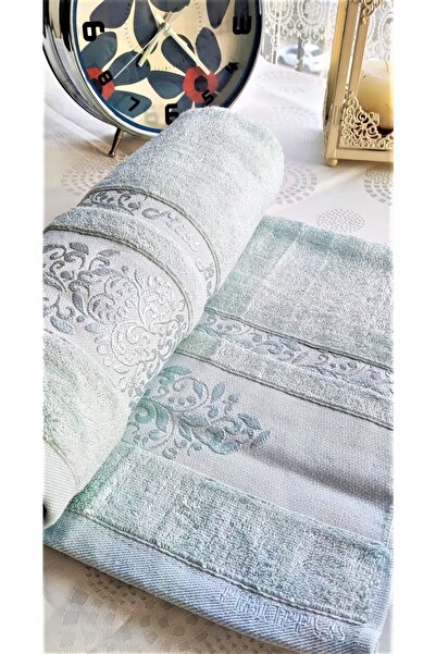 Z&N STYLE Miss Bamboo Lüks 70x140 см. Вироблено для весільного набору. Вироблено для експорту. Банний рушник (містить 70% бамбукового волокна)